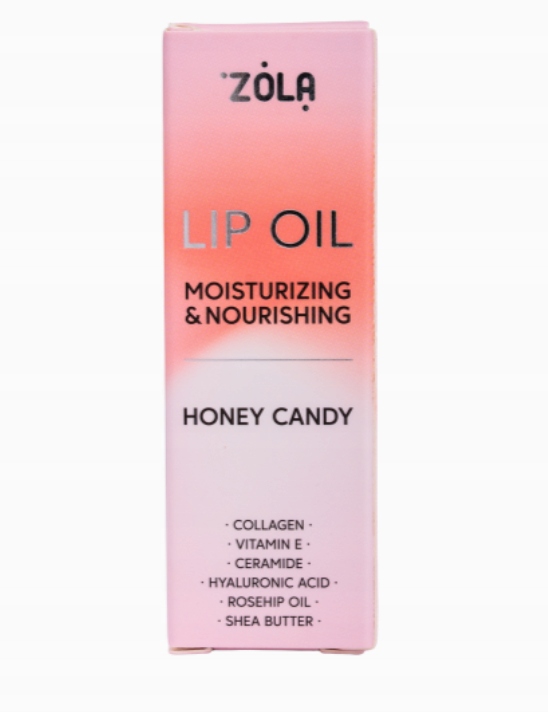 ZOLA Olejek odżywka do pielęgnacji ust Honey Candy 7 ml