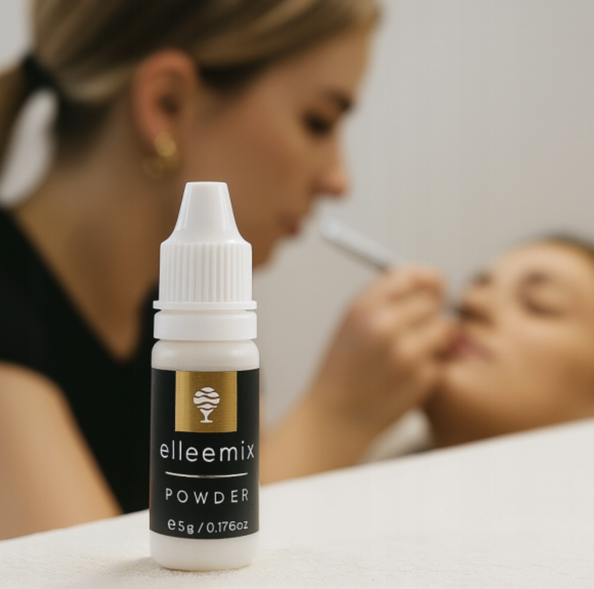 Elleebana ElleeMIX – Puder do liftingu koreańskiego klej do laminacji lift