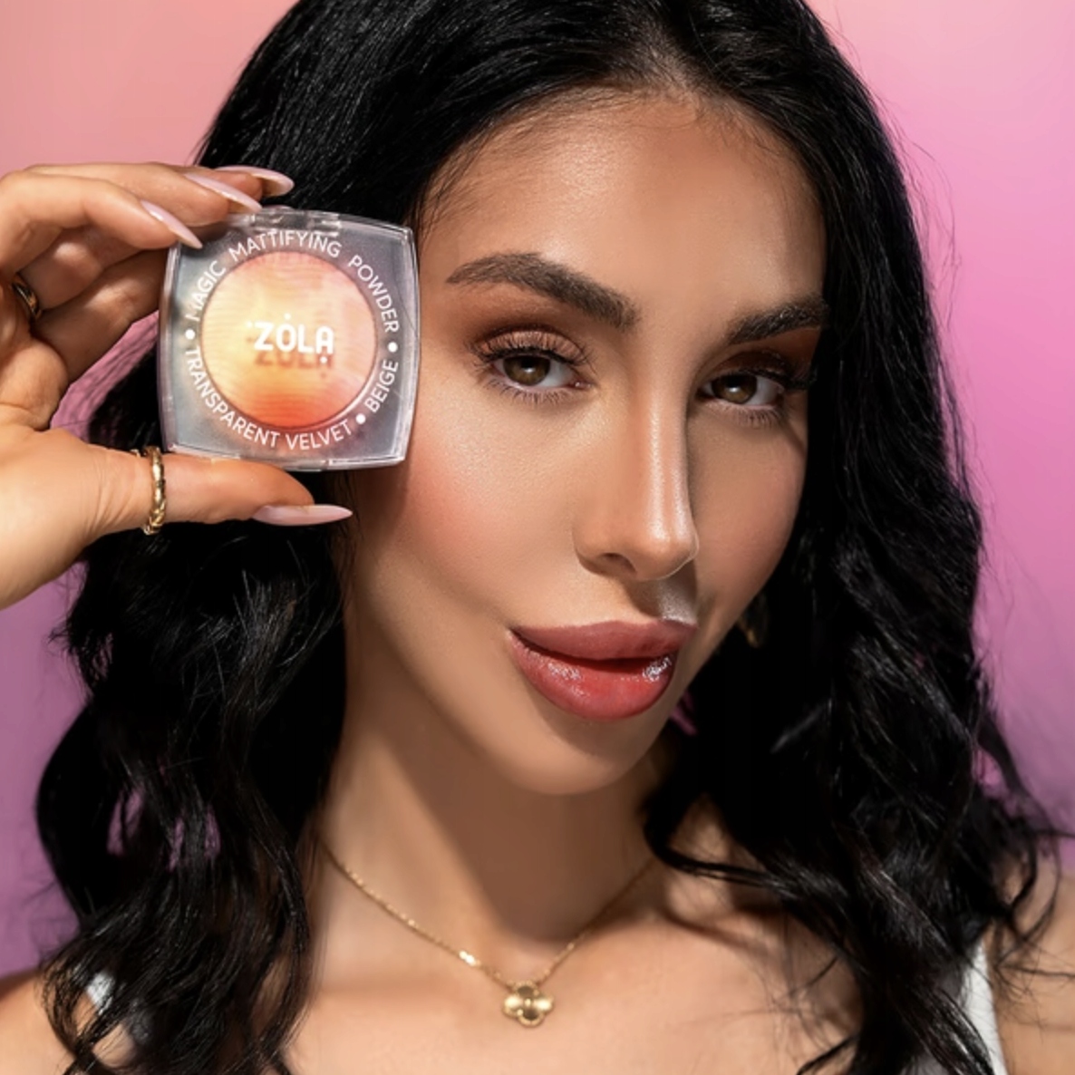 ZOLA Magic Mattifying Powder Puder do makijażu Matujący BEIGE 5 g