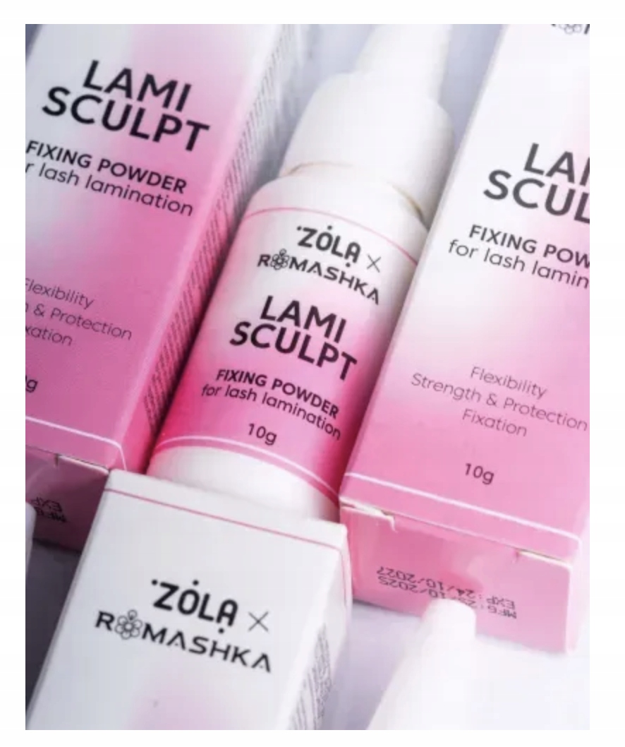 ZOLA x Romashka Puder utrwalający do laminowania rzęs Lami Sculpt 10 g