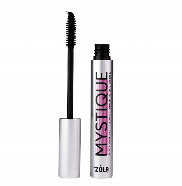 ZOLA Czarny tusz do rzęs mascara pogrubiająca - MYSTIQUE 8 g