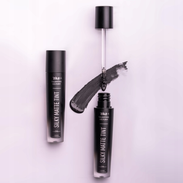 ZOLA Silky Matte Tint Płynne Cienie cień do Powiek 05 Black Velvet 5 ml