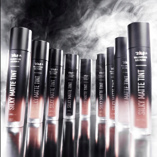 ZOLA Silky Matte Tint Płynne Cienie cień do Powiek 01 Soft Beige 5 ml