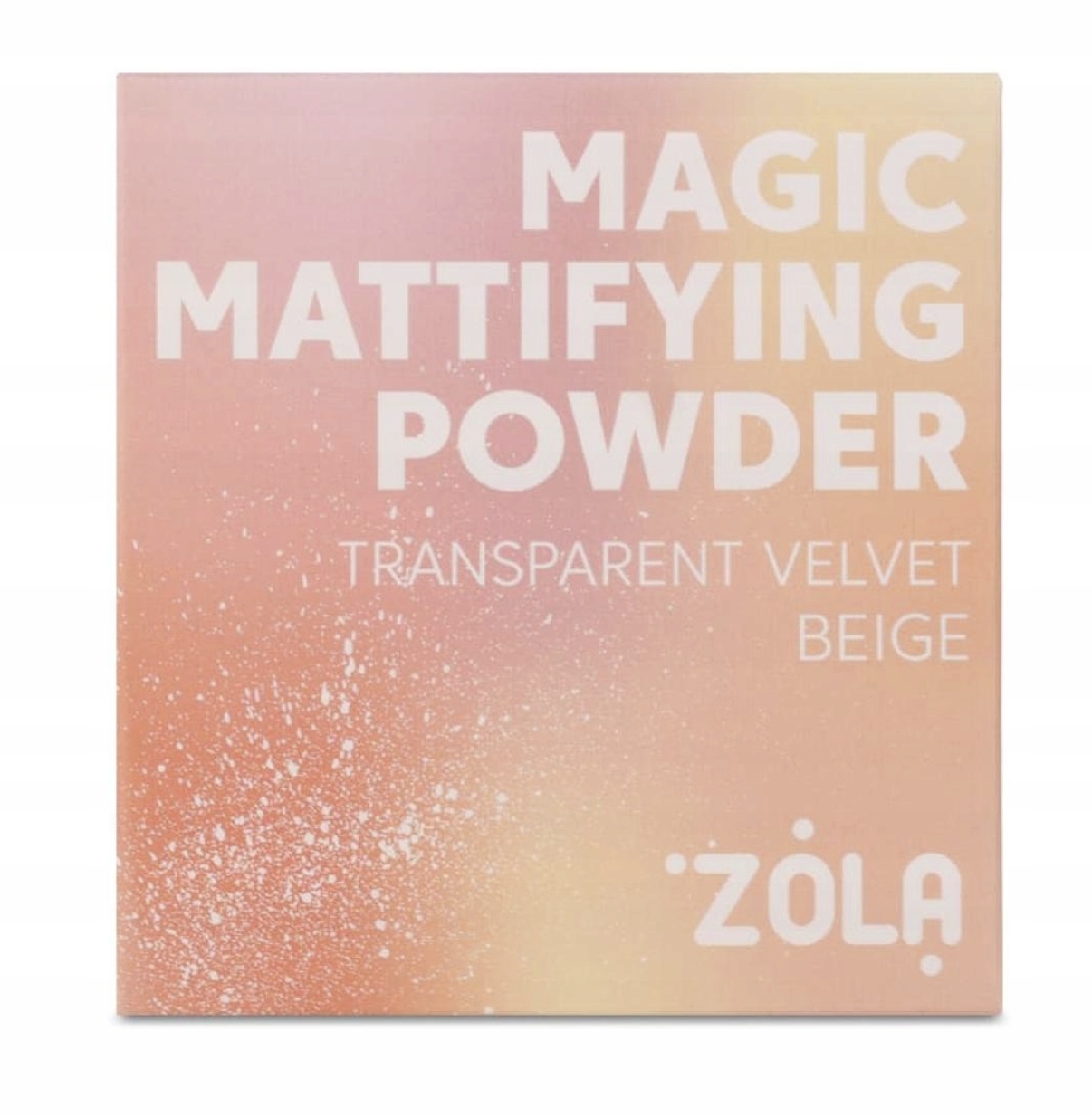 ZOLA Magic Mattifying Powder Puder do makijażu Matujący BEIGE 5 g