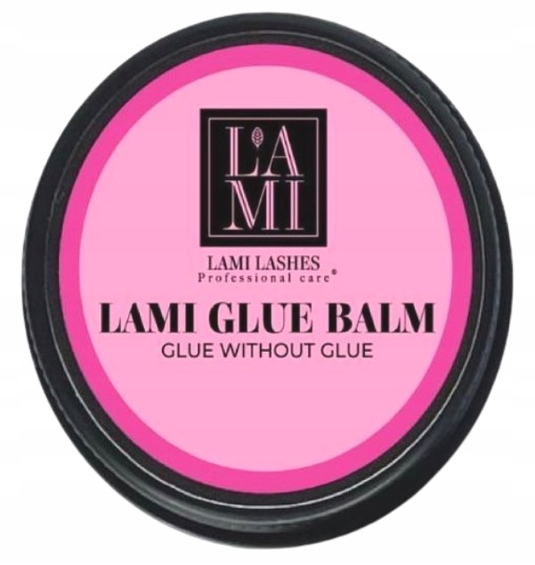 LAMI LASHES Balm glue klej bez kleju 10g PEACH