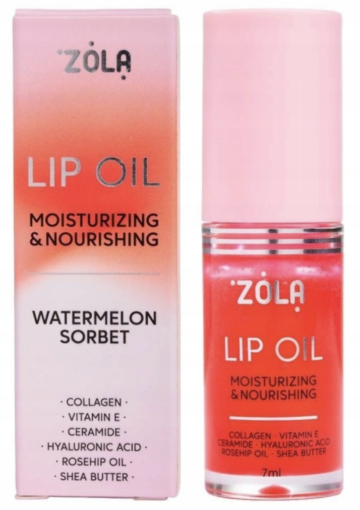 ZOLA Olejek do pielęgnacji i odżywienia ust Watermelon Sorbet 7 ml