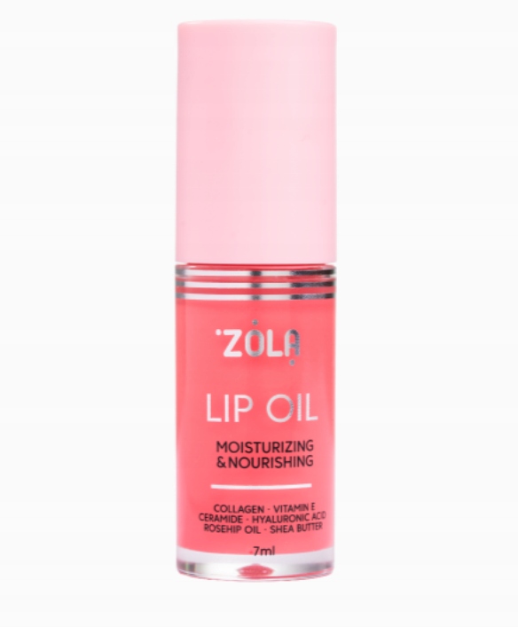 ZOLA Olejek odżywka do pielęgnacji ust Pink Kiss 7 ml