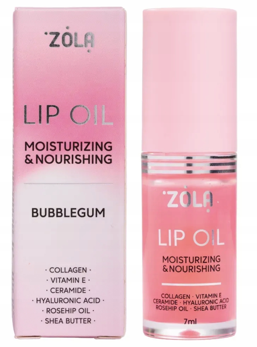 ZOLA Olejek odżywka do pielęgnacji ust BubbleGum 7 ml