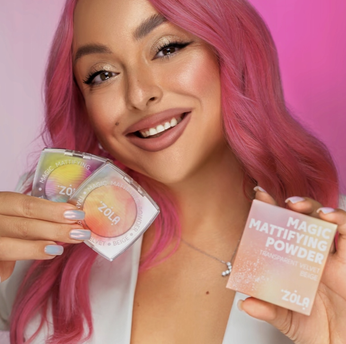 ZOLA Magic Mattifying Powder Puder do makijażu Matujący IRIS 5 g