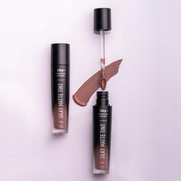 ZOLA Silky Matte Tint Płynne Cienie cień do Powiek 07 Smoky Orchid 5 ml