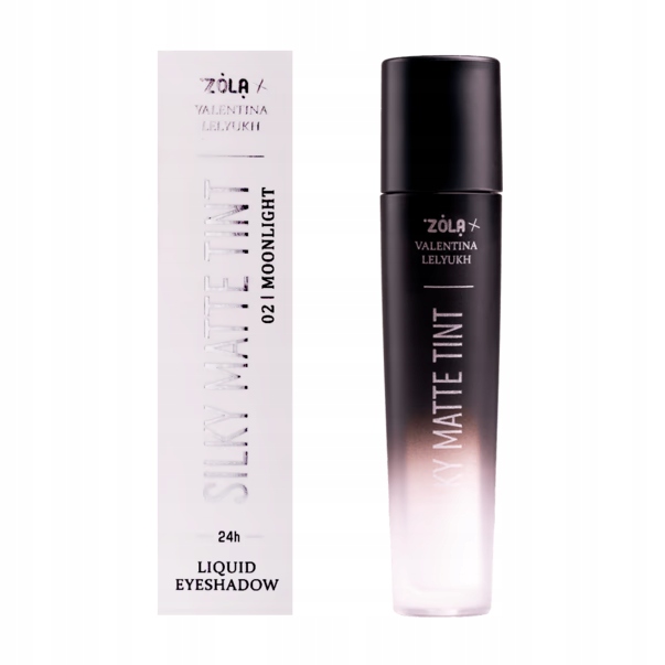 ZOLA Silky Matte Tint Płynne Cienie cień do Powiek 02 Moonlight 5 ml