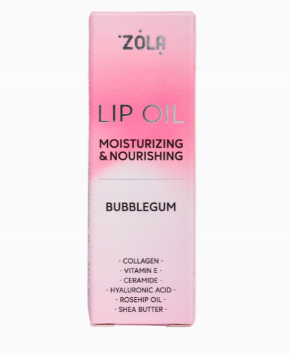 ZOLA Olejek odżywka do pielęgnacji ust BubbleGum 7 ml