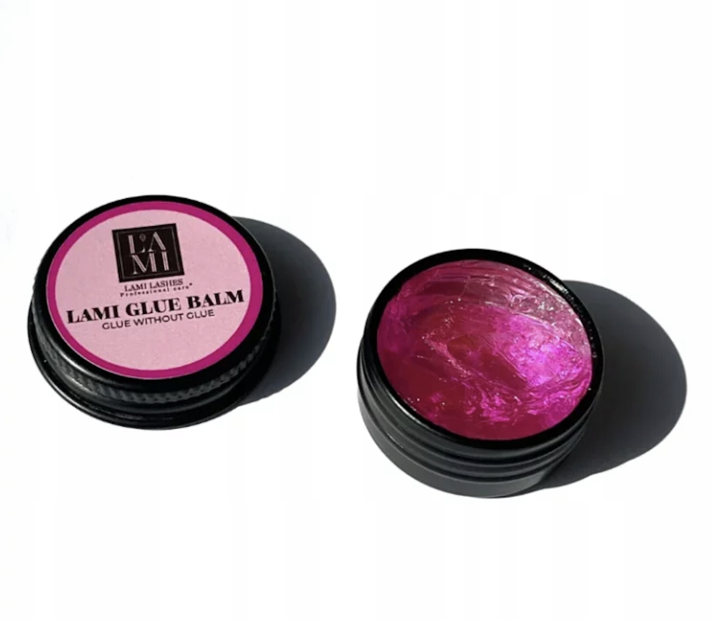 LAMI LASHES Balm glue klej bez kleju 10g PEACH