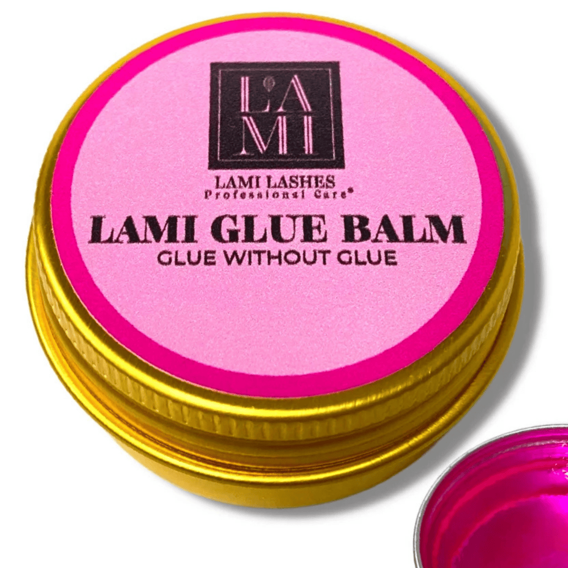 LAMI LASHES Balm glue klej bez kleju 10g PEACH