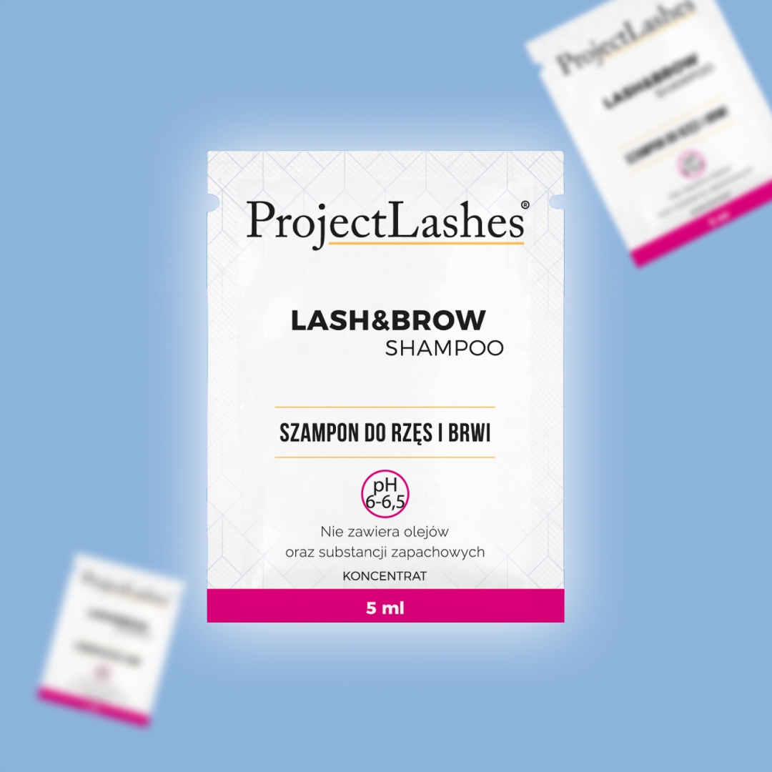 SZAMPON DO RZĘS ProjectLashes KONCENTRAT 5 ml niskie 6,5pH