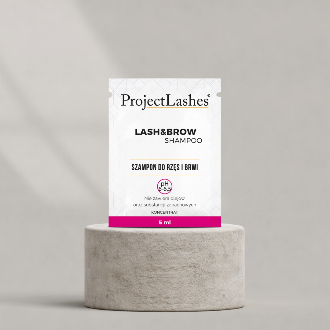 SZAMPON DO RZĘS ProjectLashes KONCENTRAT 5 ml niskie 6,5pH