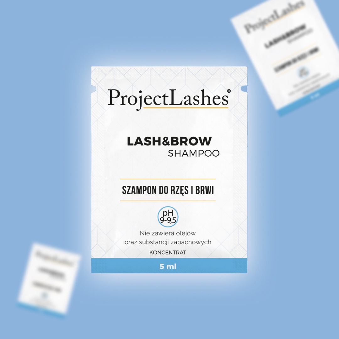 SZAMPON DO RZĘS ProjectLashes KONCENTRAT 5 ml wysokie 9,5pH