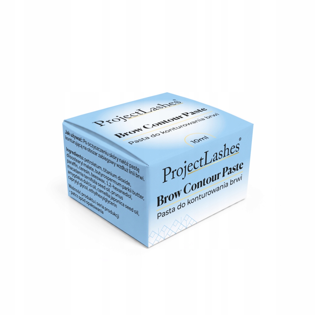 Pasta do konturowania brwi ProjectLashes Brow Contour Paste 10ml Pure White