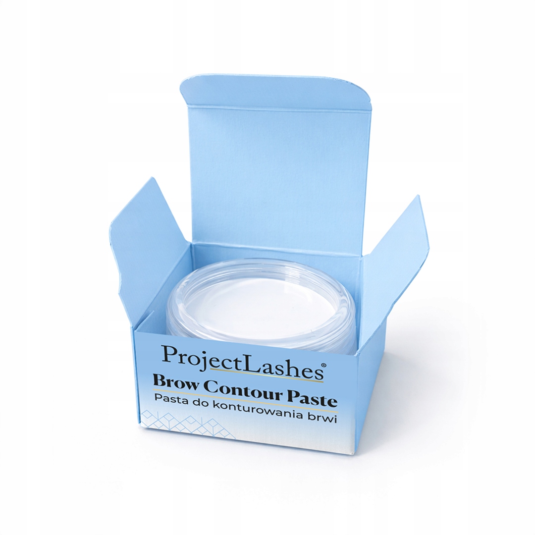 Pasta do konturowania brwi ProjectLashes Brow Contour Paste 10ml Pure White